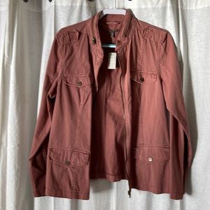 Dusty rose jacket. Brand new with tags
